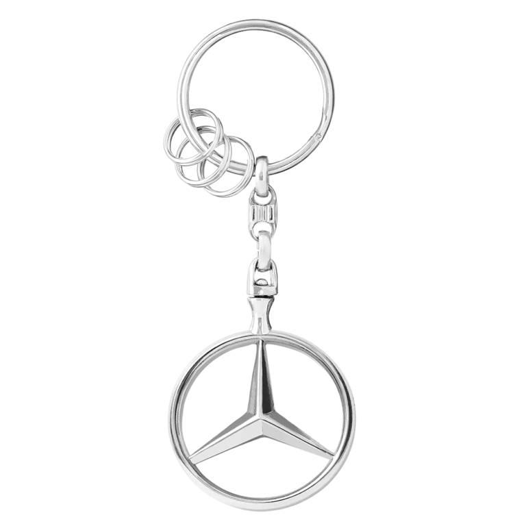 KEY RING BRUSSELS, SILVER