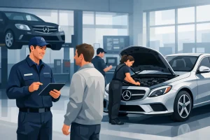Authorized Mercedes Service Guide i saktë