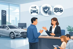 Garancia Mercedes e re: çfarë përfitoni