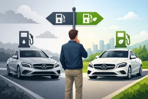 Mercedes diesel apo benzin - cili ju përshtatet?