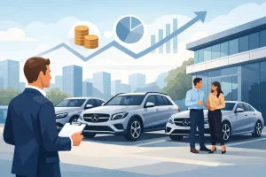Shembull kursimi me flotë Mercedes për biznesin