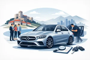 Vlerësim i Mercedes C-Class luksoz në Shqipëri