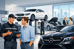 Benefitet e servisit zyrtar Mercedes-Benz