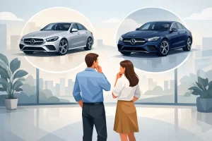 Mercedes C-Class apo E-Class: Cili model ju shkon?