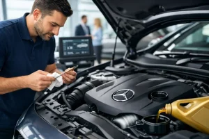 Si kontrollohet vaji Mercedes në mënyrë të saktë